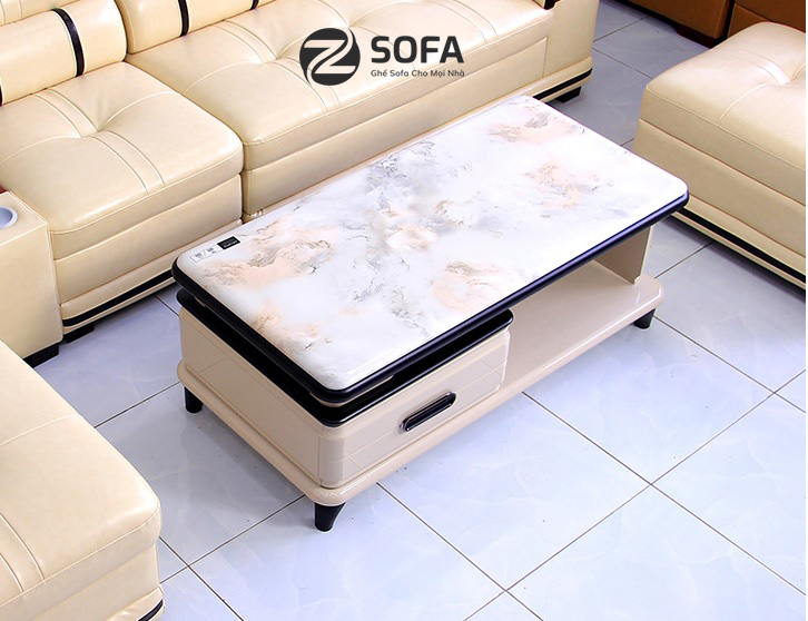 Bàn sofa mặt đá nhập khẩu ZF72